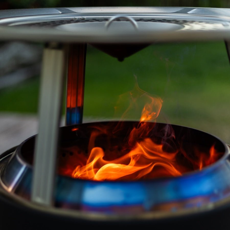 Deflector Fire Protection Heat Deflector for Regular Wizard Smokeless Fire Pit UK – UK Wizard ...